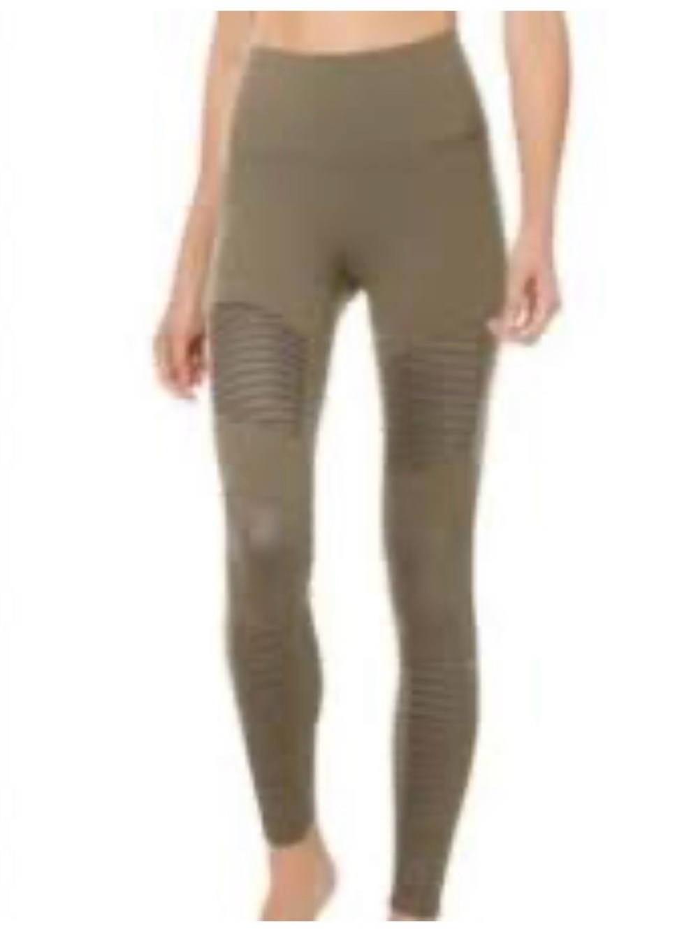 BP washed moto leggings army green lounge yoga pants size S